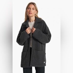 Vuori Greenwich Boucle Jacket - Gray Heather - Medium/Large